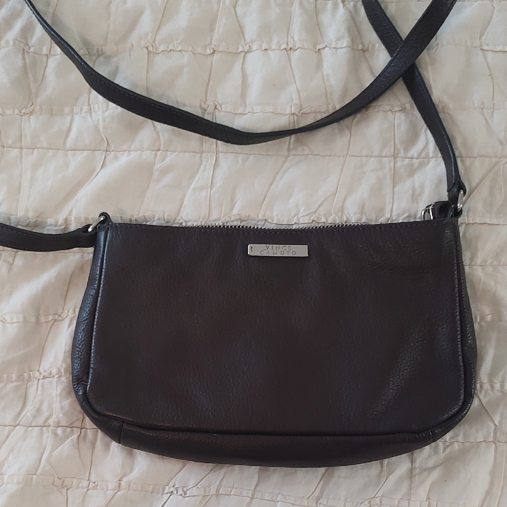 Chic Espresso Vince Camuto Crossbody Bag